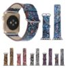 Kleurrijke lederen horloge band Strap 42mm voor Apple Watch iWatch Series 3 2 1
