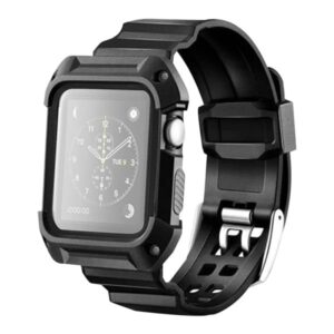 faixas de relógio de borracha para 42 milímetros relógio maçã