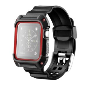 faixas de relógio de borracha para 42 milímetros relógio maçã