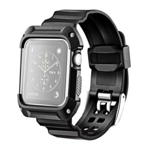 faixas de relógio de borracha para 42 milímetros relógio maçã