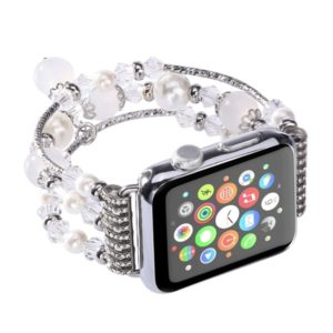 Luxe Crystal Agaat Band voor Apple Watch Series