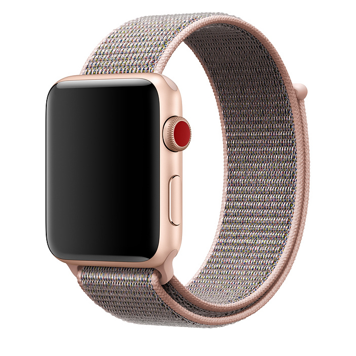 apple watch pink sand strap