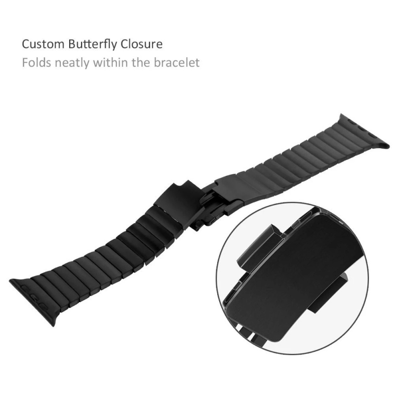 Buy FullifeCompatible with Apple Watch Metal Strap 49mm 45mm 44mm  42mm,Solid Stainless Steel Link Bracelet Straps Replacement Band for iWatch  Ultra 2/Ultra Series 9/8/7/6/5/4/3/2/1/SE,Titanium Online at desertcartINDIA