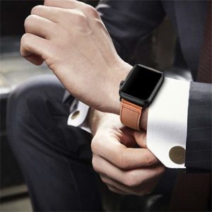 iWatch banda per Watch Series di Apple 4/3/2/1 Mela Sport fascia del cuoio genuino cinturino da polso
