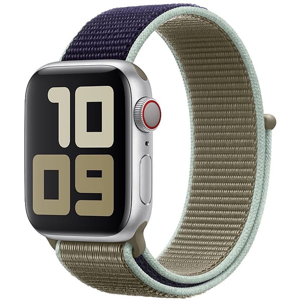 Bracelete de duas voltas em pele para relógio Apple Watch Series