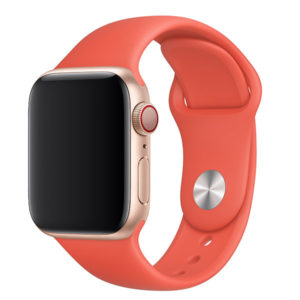 Correa deportiva Apple Watch de 40 mm, color nectarina