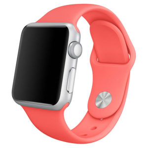 Pasek sportowy do zegarka Apple Watch 40 mm różowy