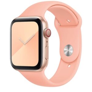 グレープフルーツスポーツバンドシリコンアップルウォッチストラップセールiWatch40mm 44mm