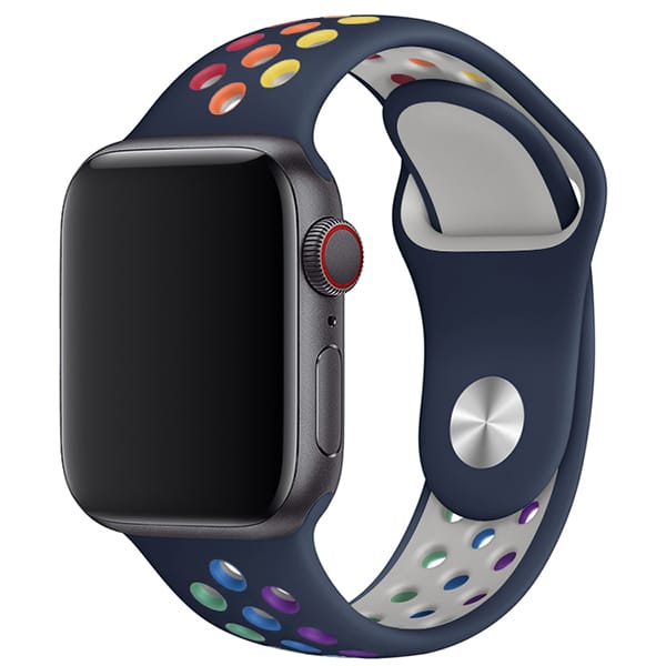 nike rainbow apple watch band