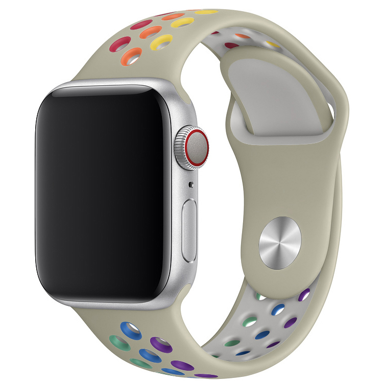 新品未使用未開封品です超激レア♥️新品未開封 Apple Watch バンド NIKE ブラック ライム