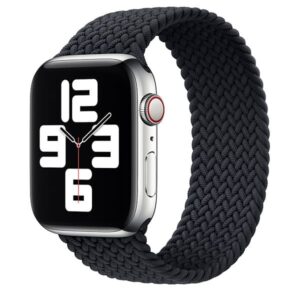 Cinturino intrecciato solo per Apple Watch (40/44mm) - Carbone (Taglia1 - Taglia12)