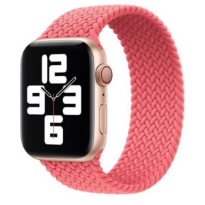 Cinturino intrecciato solo per Apple Watch (40/44mm) - Pink Punch (Taglia1 - Taglia12)