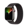 Apple Watch 41 mm svart Unity Flätat Solo Loop Band 45 mm Svart Unity Sträckbart Flätat Solo Loop Band