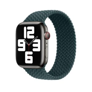 Apple Watch 41mm Rainforest Braided Solo Loop Band 45mm Rainforest Stretchable Trançado Solo Loop Strap