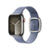 Apple Watch Strap 41mm Lavender Blue Modern Buckle 45mm Leather Band