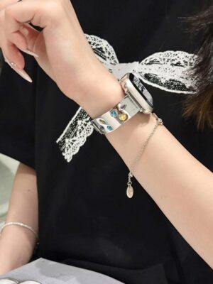 Bracelet zircon à cinq couleurs