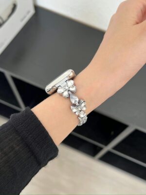 Schmetterlings-Zirkon-Edelstahlband