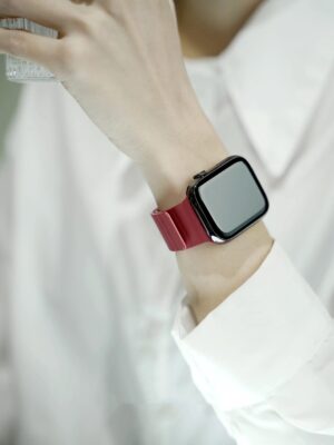 Wave magnetische siliconenband