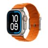 Apple Watch Single Tour Band 49mm Orange En Mer Single Tour Nylon Strap