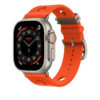 Apple Watch Ultra Scub’H Diving Single Tour 49mm Orange Néon Scub’H Diving Silicone Band 46mm