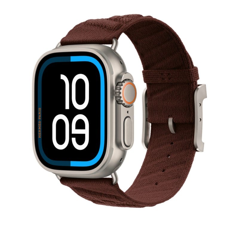 Apple Watch En Mer Band 49mm Argile / Bordeaux En Mer Nylon Strap 46mm