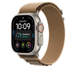 49mm Burgundy / dunkle Olive / Desert Alpine Loop Band - Natürlich / Schwarzes Titan -Finish - Bild 4