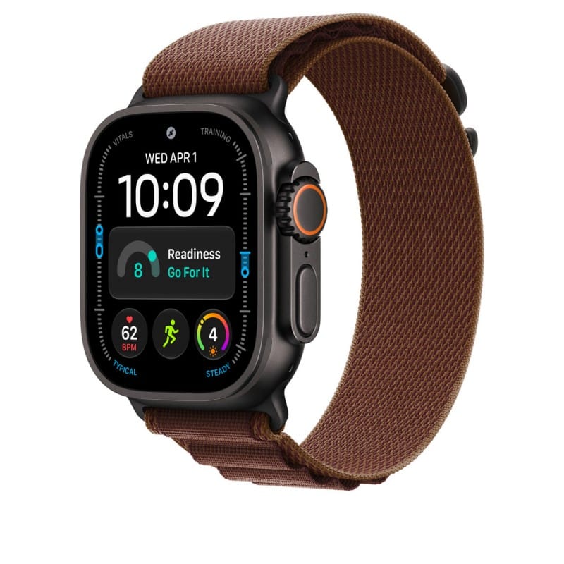 49mm Burgundy / dunkle Olive / Desert Alpine Loop Band - Natürlich / Schwarzes Titan -Finish - Bild 3