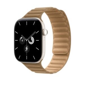 Apple Watch Fine Woven Magnetic Link 42mm Midnight / Burgundy / Wildflower Blue / Camel Magnetic Link Band 46mm - صورة 2
